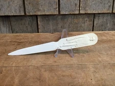 Vintage Fuller Brush Co Advertising Plastic Raised Graphics Letter Opener