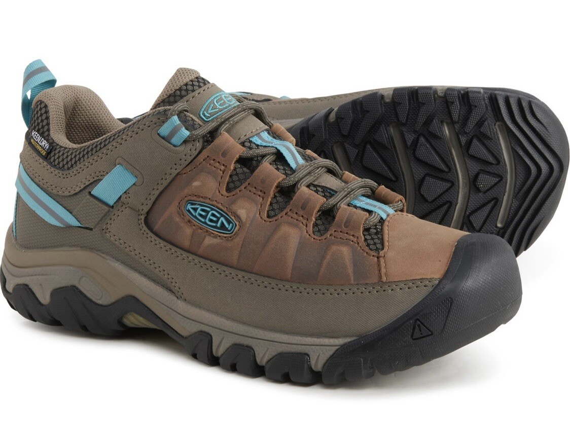 8 M Keen Targhee III WP scarpe da trekking basse impermeabili da donna nuove in scatola
