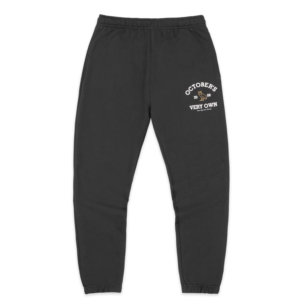 BRAND NEW October's Very Own OVO Collegiate Sweatpants Washed Black XL  Drake