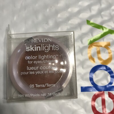 REVLON Skinlights Color Lighting for Eyes/Cheeks 05 TERRA unsealed NIB