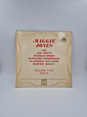 LP MUSICA JAZZ Maggie Jones Volume Two 1925-1926 Timespan VJM VLP 25