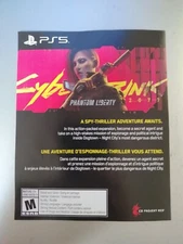 Cyber Punk 2077 Phantom Liberty DLC Add-on for Playstation 5 PS5