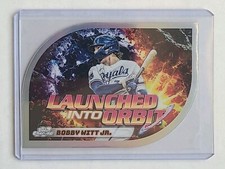2024 Topps Cosmic Chrome Launched Into Orbit Bobby Witt Jr Die Cut Refractor