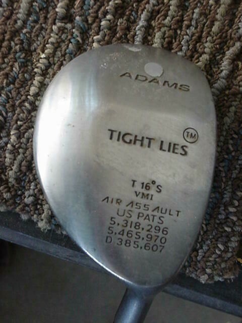 Adams Golf Tight Lies 3 Bois de parcours 16 degrés pour droitier