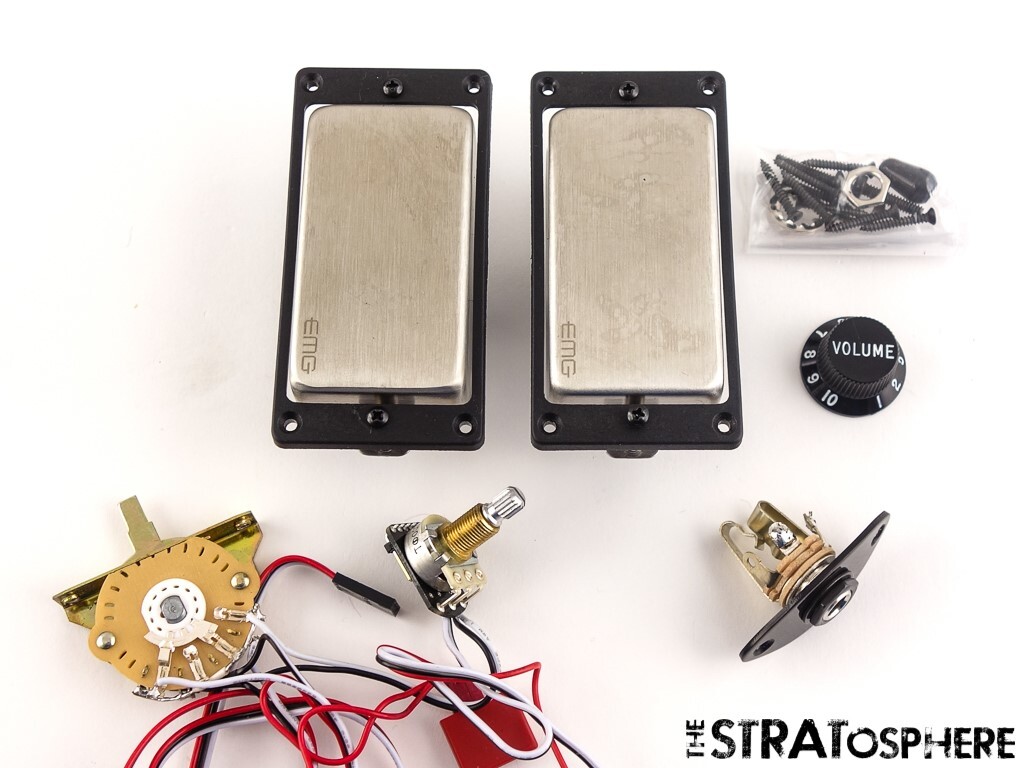 USA Fender Jim Root Jazzmaster EMG 81 & 60 Active Humbucker PICKUP 
