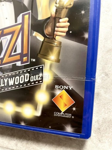 PS2 BUZZ! Brand New & SEALED : The Hollywood Quiz Sony PlayStation 2 Game Solus - Picture 3 of 9