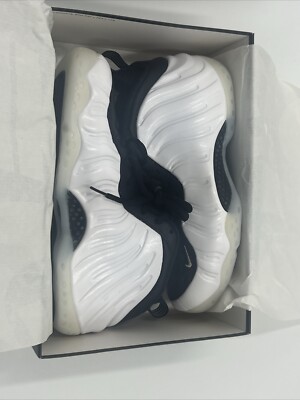 Nike Air Foamposite One White Metallic Silver Black DV0815-100 SZ 10.5