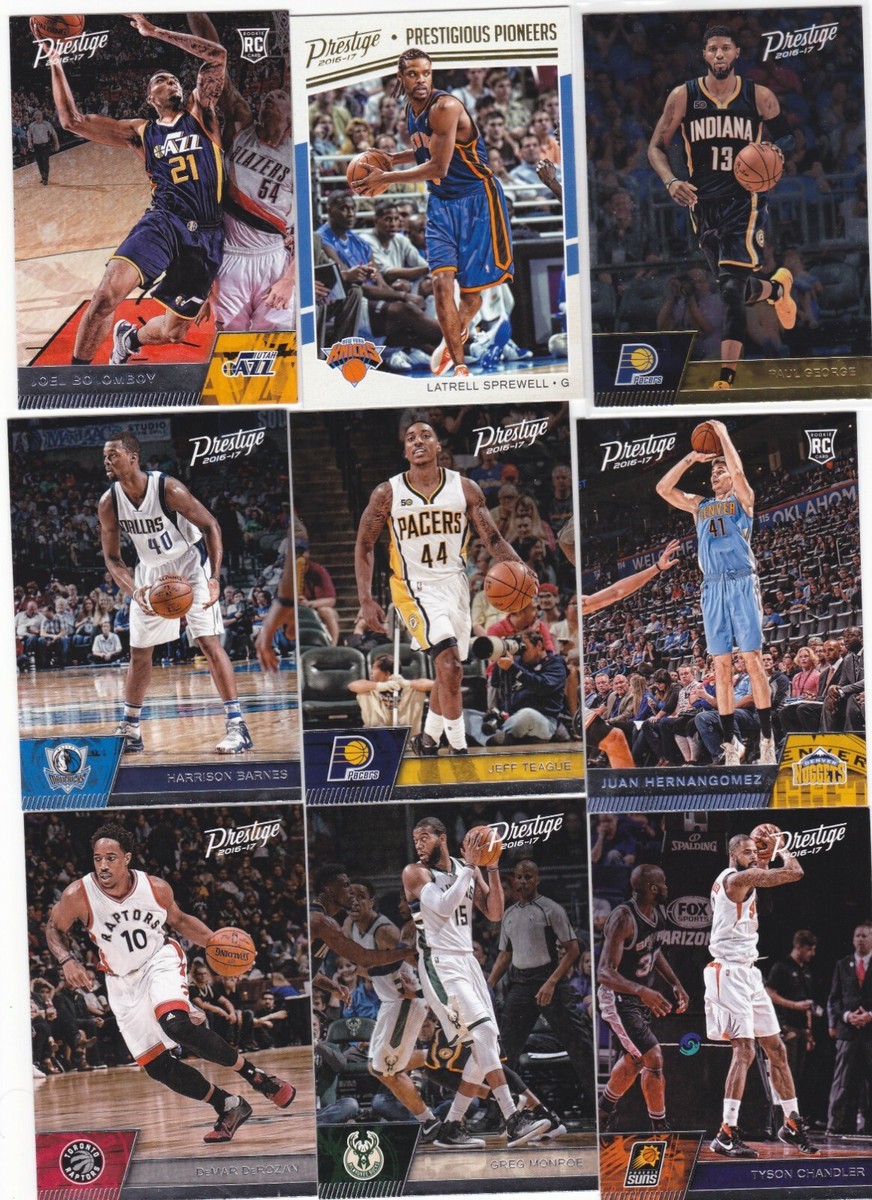 2016-17 Panini Prestige cards | Base, RCs, Parallels, & Inserts