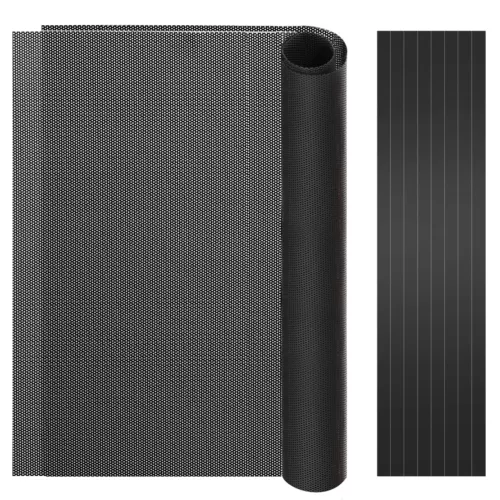 	MoKo DIY PC Case Dust Mesh Filter 2 Pack Magnetic Dustproof Cover for Computer	