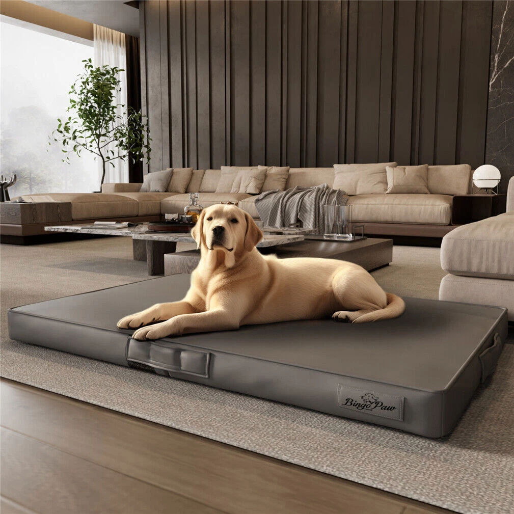 XXL Large Orthopedic Breathable 3D Mesh Dog Bed Waterproof Pet Crate Mattress