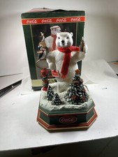 Coca Cola 1994 Animation Collection North Pole Polar Bear NIB