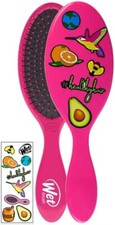 Wet Brush With Decals, Healthy Hair Pink - Heat resistant