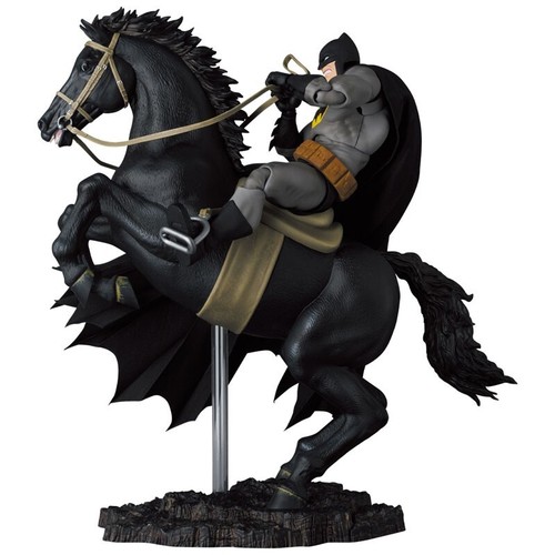 MEDICOM TOY MAFEX No.205 BATMAN & HORSE (The Dark Knight Returns) U.S SELLER!!! - Picture 8 of 15