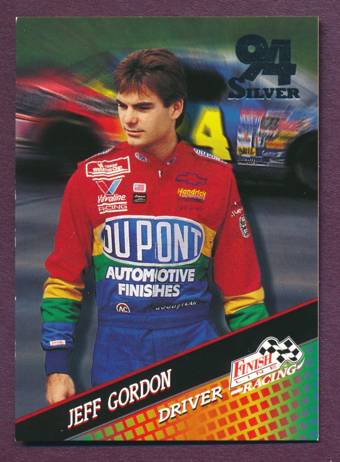 1994 Finish Line Classic #36 Jeff Gordon Silver Sharp NM-Mint