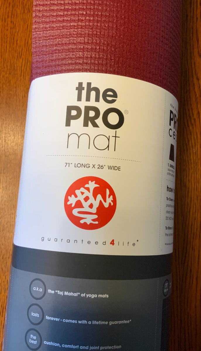 Manduka Pro Mat 71' Long X 26' Wide, Color Verve | eBay
