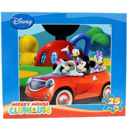 Educa - 2 Puzzle Per Bambini Da 48 Pezzi Mickey And The Roadster Racers, 28x20 Cm, Dai 3 Anni - 2