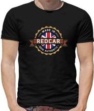 Made IN Redcar T-Shirt - Città - Hometown - Nato IN - North Yorkshire - Regalo