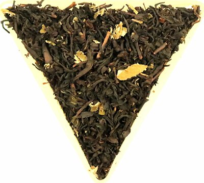 Schwarztee mit Himbeergeschmack und Himbeerblättern herrliches Aroma
