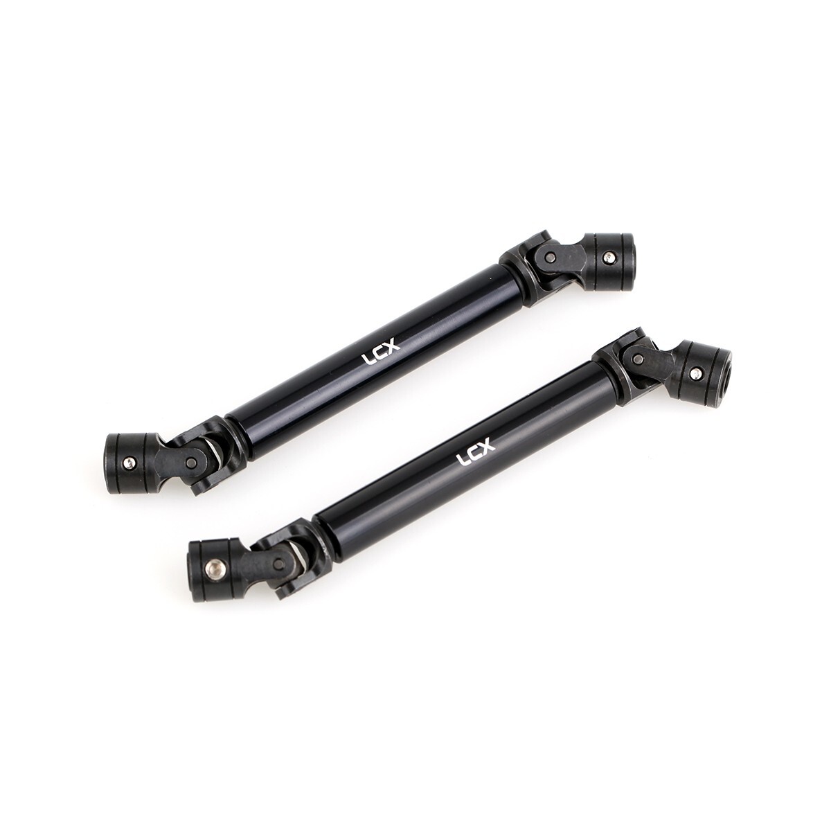 KYX Racing Hard Steel Center Drive Shaft (Dogbone) Set - Upgrade For 1/10 RC Crawler Redcat Gen8 Scout II (Front & Rear)