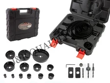 VCT 21pc Plumbers Hole Saw Sheet Wood Plastic Drywall Plumbers Kit