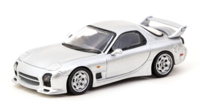 Tarmac T64G-012-SL Mazda RX-7 (FD3S) Mazdaspeed A-Spec silber Maßstab 1:64 Model