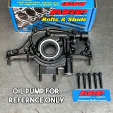 ARP Oil Pump Bolts Kit For 92-00 Honda Civic SOHC D Series D15 D16 (Black)