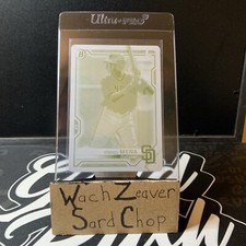 2021 Bowman Prospects - Ismael Mena, Yellow Printing Plate 1/1