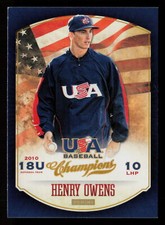 2013 Panini USA Baseball Champions #101 Henry Owens
