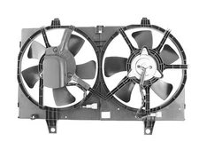 Dual Radiator & Condenser Fan Assembly For 2000-2001 Maxima
