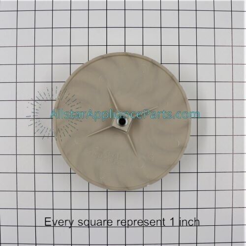 GE Dryer Blower Wheel WE16X29 - Picture 2 of 4