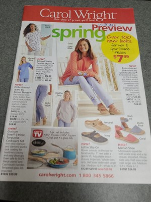 Carol Wright Catalog Spring preview 2022 | eBay