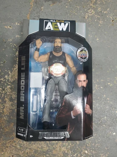 AEW Unmatched Collection Mr. Brodie Lee Series 3 #17 Action Figure *Sealed