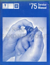 1975 Pontiac ORIGINAL Shop Manual Trans Am Firebird Bonneville Grand Am Service