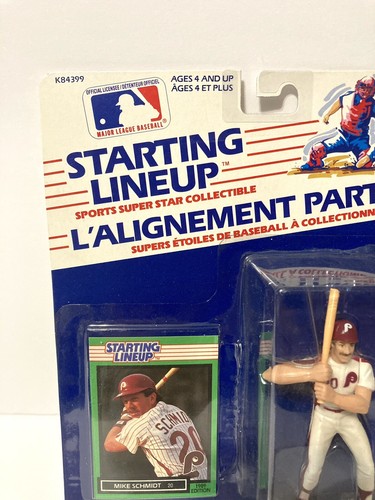 1989 Mike Schmidt Canadian Baseball Kenner Startaufstellung MLB Phillies schön! - Bild 2 von 7