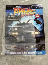 1:8 SCALE EAGLEMOSS BACK TO THE FUTURE BUILD YOUR OWN DELOREAN ISSUE 101