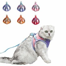 Anti-leak Dog Leash Breathable Cats Collar Pets Vest Cat Harness Cat Accessories