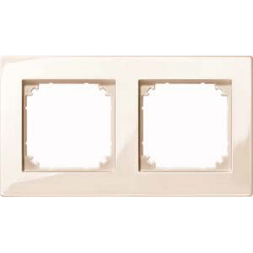 11x Merten M-PLAN 2x Marco 515244 Blanco Crema Marco de Cubierta Crema Blanco - Imagen 2 de 2