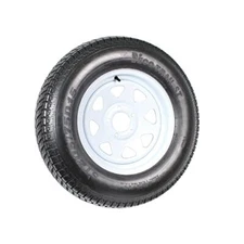 Durable Trailer Tires, 5 Lug, Load Range D, 2 Year Warranty, Heavy Towing
