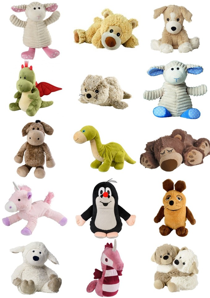 Original Warmies Greenlife Wärmestofftier Wärmekissen Körnerkissen Wärmetier NEU