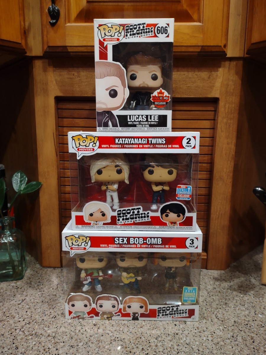 Funko POP Sex Bob-Omb 3 Pack Scott Pilgrim Stephen Stills Kim Pine