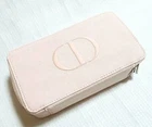 Christian Dior Makeup Pouch Bag Vanity Case Novelty Pink From Japan F/S