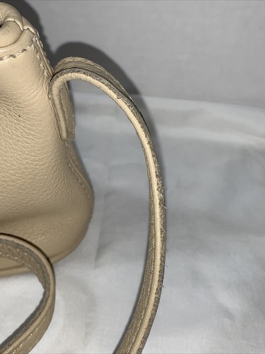 Coach Beige Sonoma Pebbled Leather Cross Body Purse 4918~ USA - Picture 10 of 12