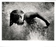 LD287 1991 Orig Greg Gilbert Photo SPLASH OF SUMMER Volunteer Park Wading Pool