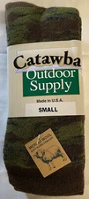 2 Pair Kids Camouflage Merino Wool Boot Socks Catawba Size 6-8 Stocking Stuffer