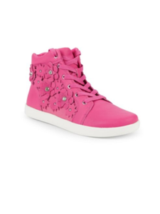 rhinestone high top sneakers