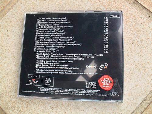 JOSE CARRERAS*MONTSERRAT CABALLE*PLACIDO DOMINGO*GALA LIRICA*CD - Bild 2 von 2