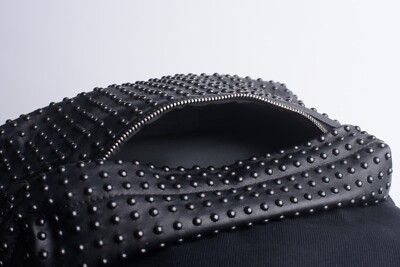 GIVENCHY Unisex Bookbag CI Back Pack Black Large Studded  display picture 2