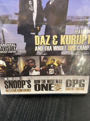 Daz & Kurupt DPG DVD MAGAZINE Tha Dogg Pound DPG Rap Snoop Dogg