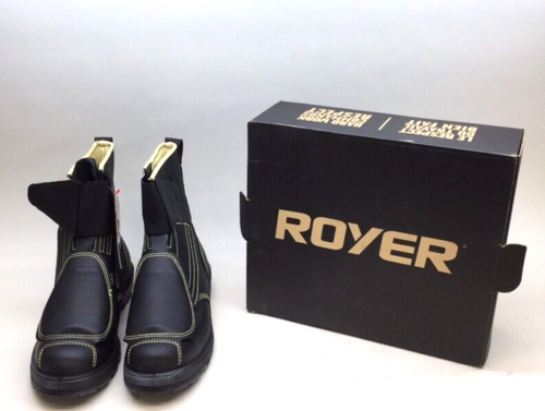 Royer 1-2002XPA133E Safety Heat Work Boot Mens 13 3E Metatarsal Guard Black Xpan - Picture 1 of 6