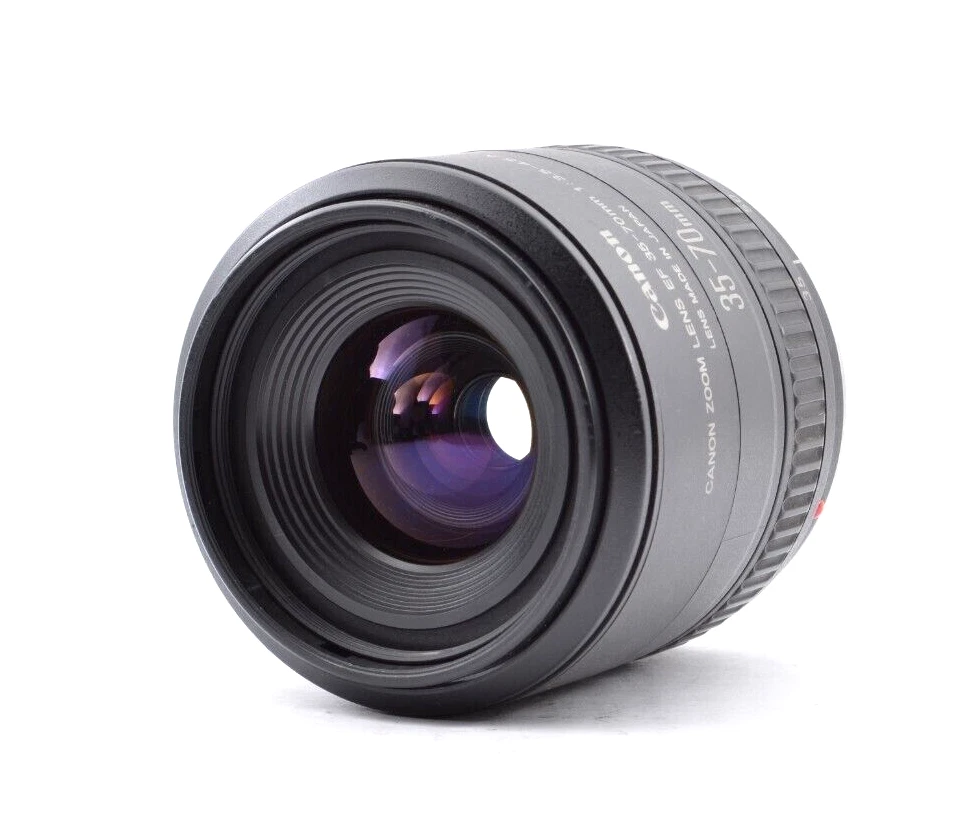 Canon EF Camera Lenses 35-70mm Focal f/3.5-4.5 Maximum Aperture